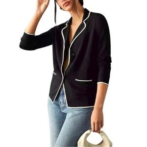 KULE The Syd Blazer In Black Size L